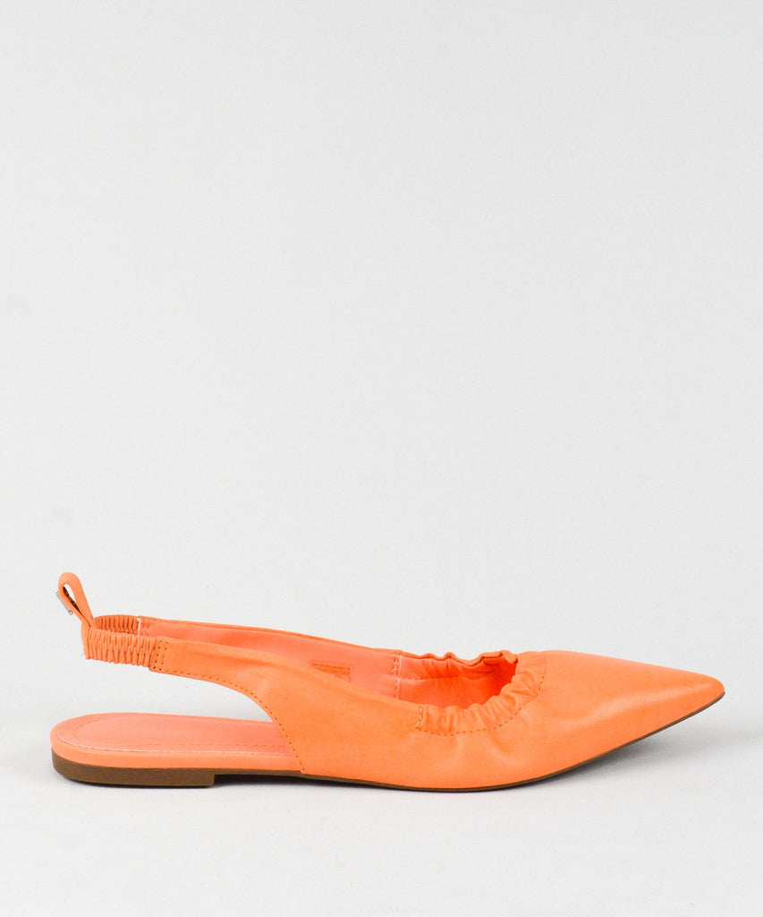Sapatilha Slingback Santa Lolla Hot Peach Couro - 0346.343D.02E7.0308