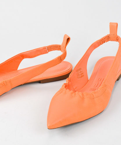 Sapatilha Slingback Santa Lolla Hot Peach Couro - 0346.343D.02E7.0308