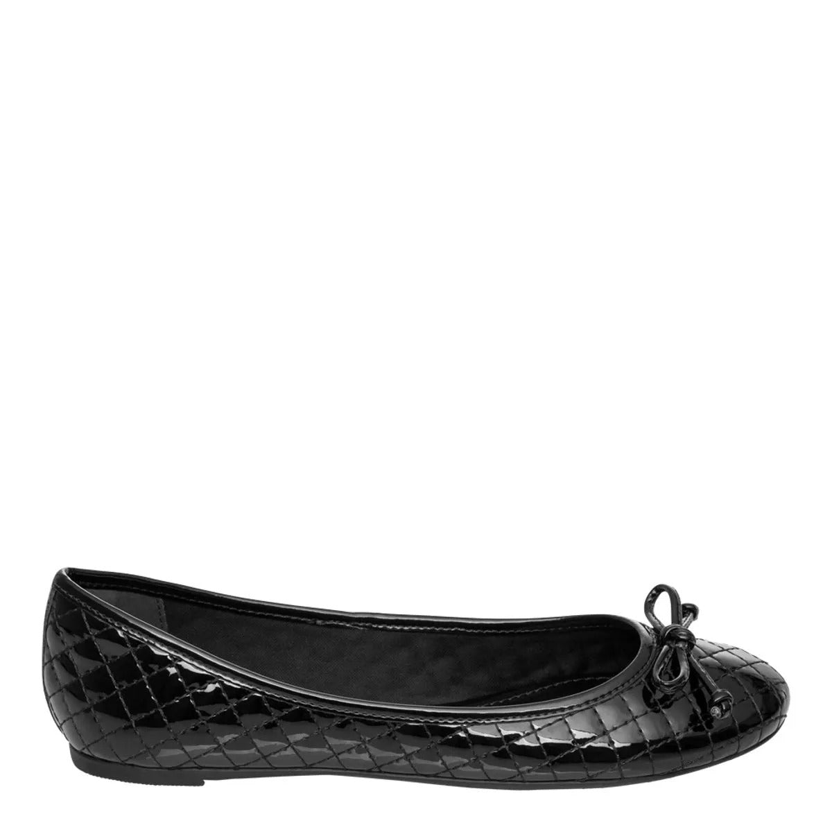 Sapatilha Santa Lolla Preto Verniz Matelassê