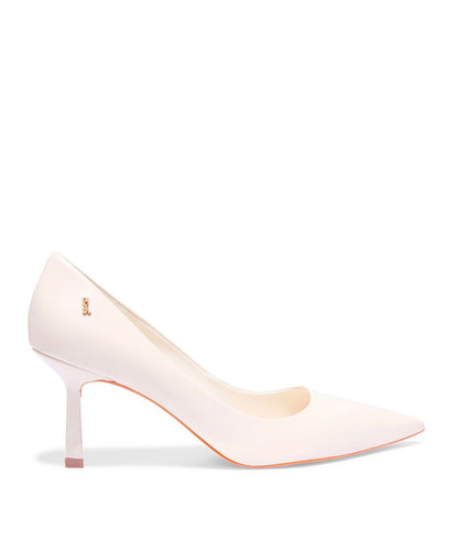 Scarpin Santa Lolla Branco Salto Fino