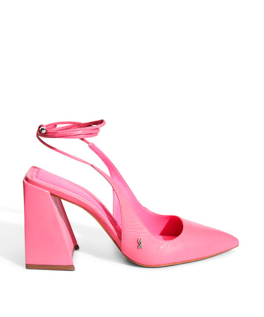 Scarpin Santa Lolla Hibisco Salto Grosso Amarração