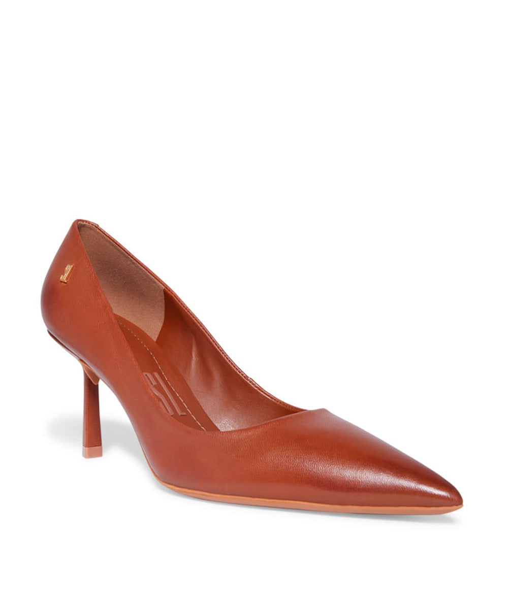 Scarpin Santa Lolla Marrom Cinamon Salto Fino