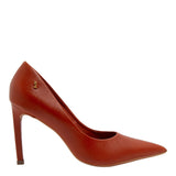 Scarpin Santa Lolla Marrom Rust Salto Alto Fino