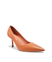 Scarpin Santa Lolla Nude Rosado Salto Fino Médio