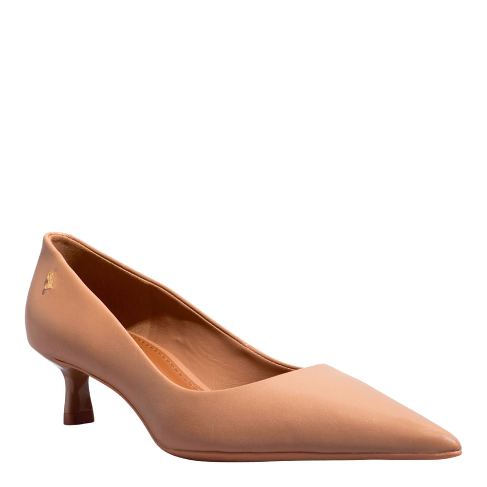 Scarpin Santa Lolla Nude Salto Baixo 