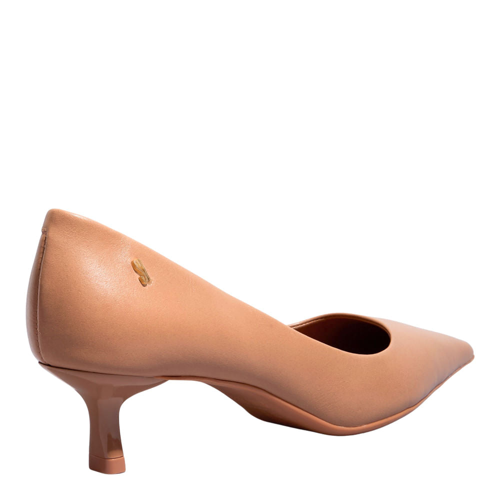 Scarpin Santa Lolla Nude Salto Baixo 