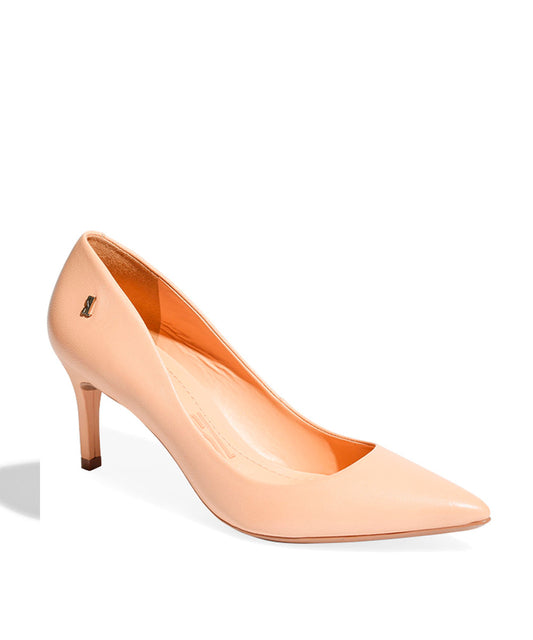Scarpin Santa Lolla Nude Salto Médio Fino
