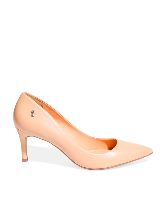 Scarpin Santa Lolla Nude Salto Médio Fino