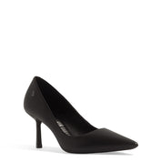 Scarpin Santa Lolla Preto Couro Pelica 