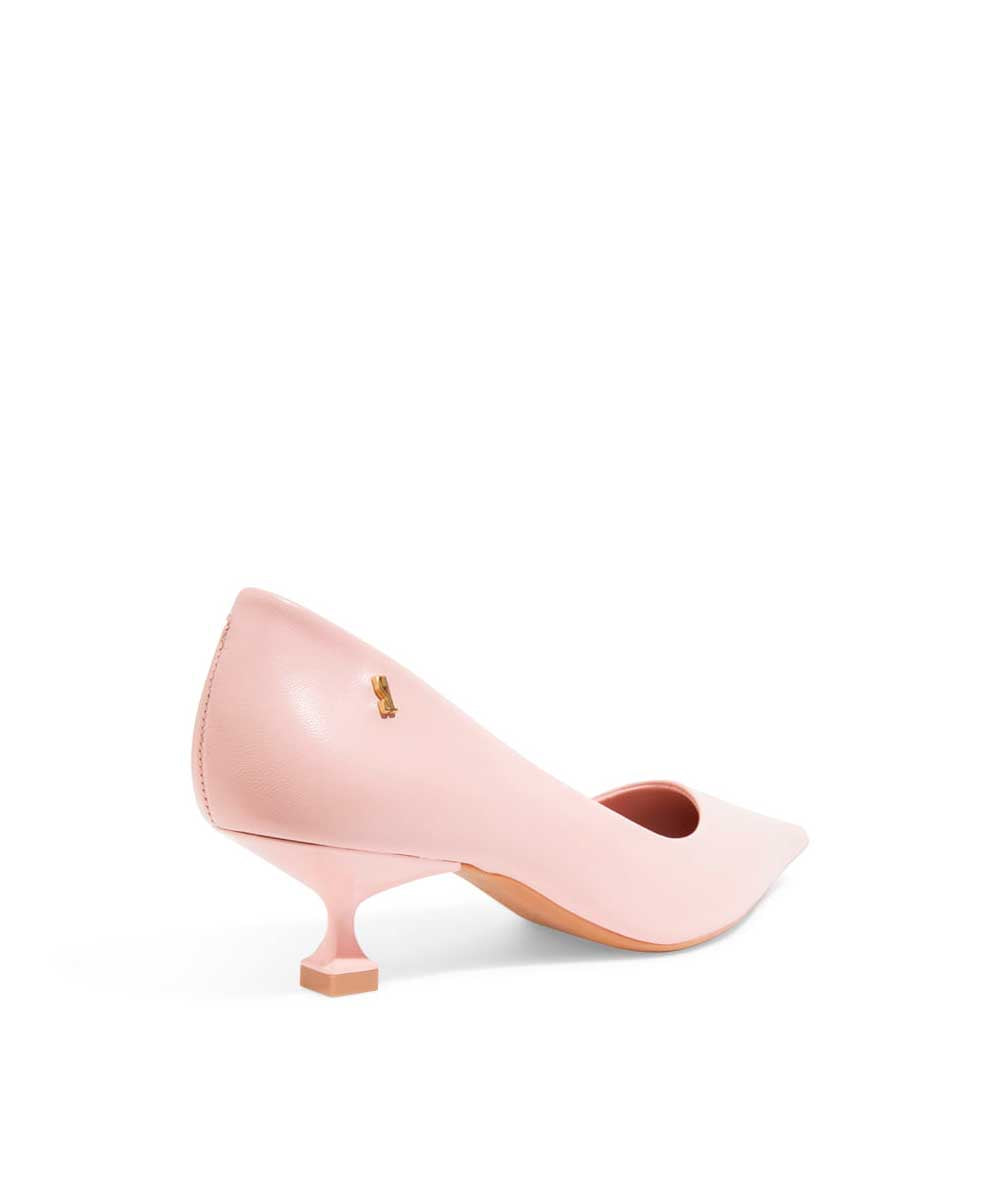 Scarpin Santa Lolla Rosa Salto Fino Baixo