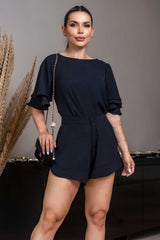 Short Casual Preto Frysaide