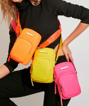 Shoulder Bag Santa Lolla Rosa Intenso Nylon