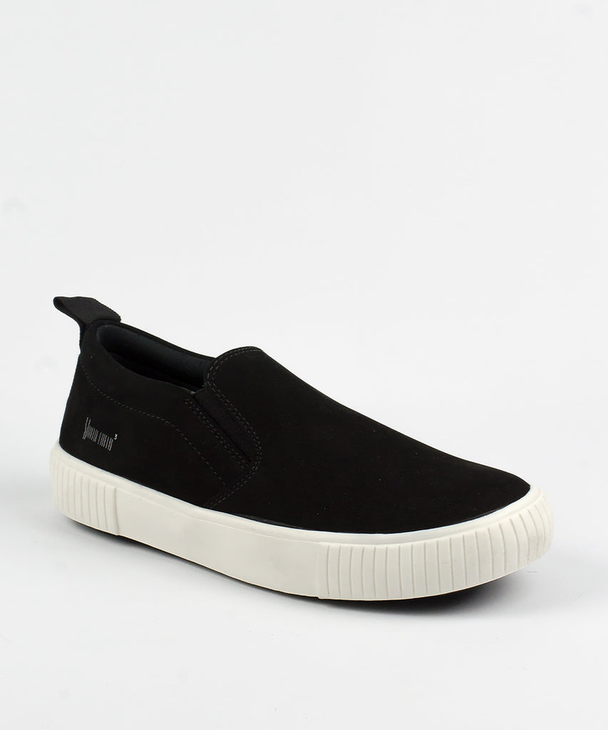 Slip On Masculino Santa Lolla Preto Nobuck