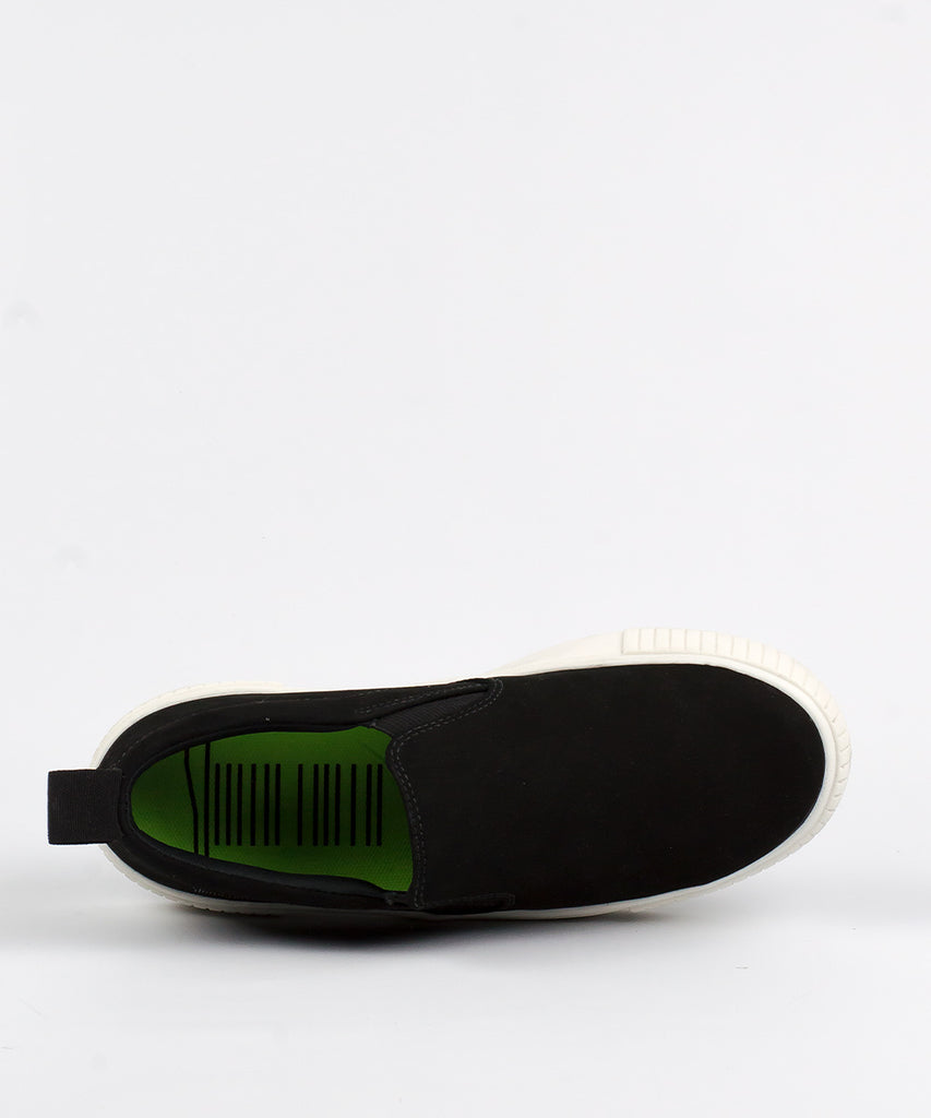 Slip On Masculino Santa Lolla Preto Nobuck