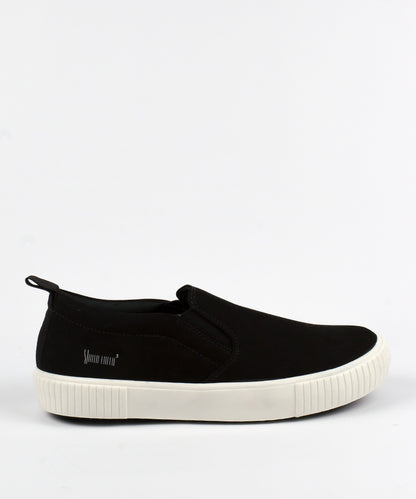 Slip On Masculino Santa Lolla Preto Nobuck
