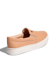 Slip On Santa Lolla Bege Bistro Couro