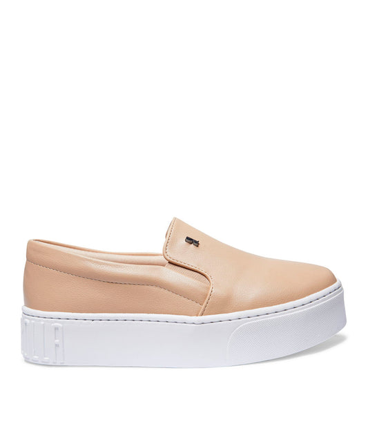 Slip On Santa Lolla Bege Bistro Sola Alta