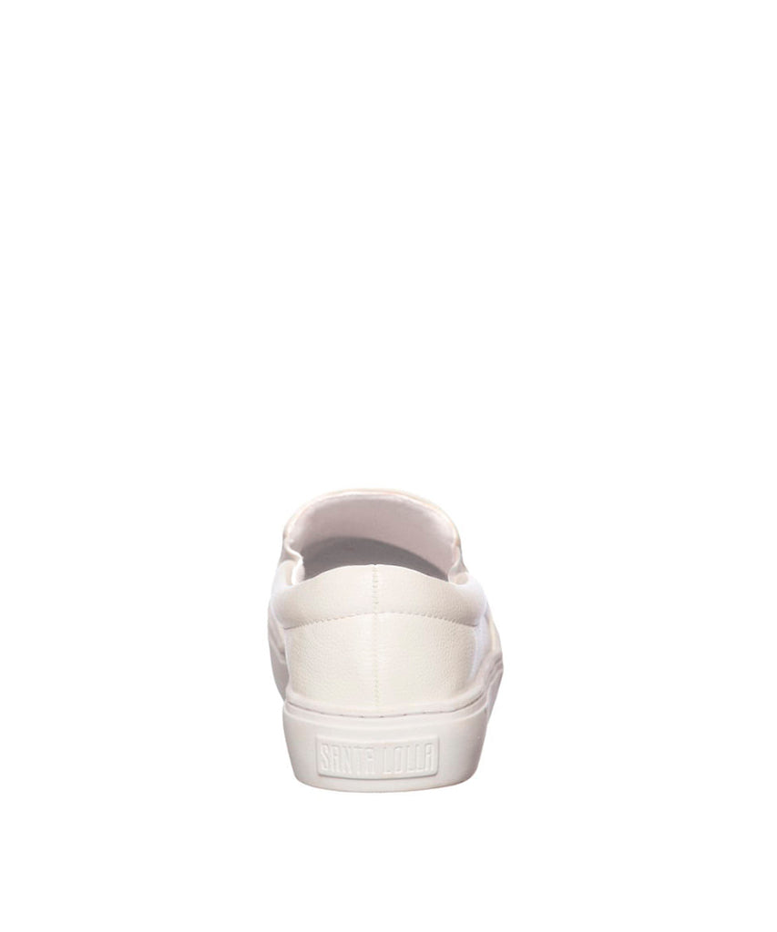 Slip On Santa Lolla Branco Sola Baixa