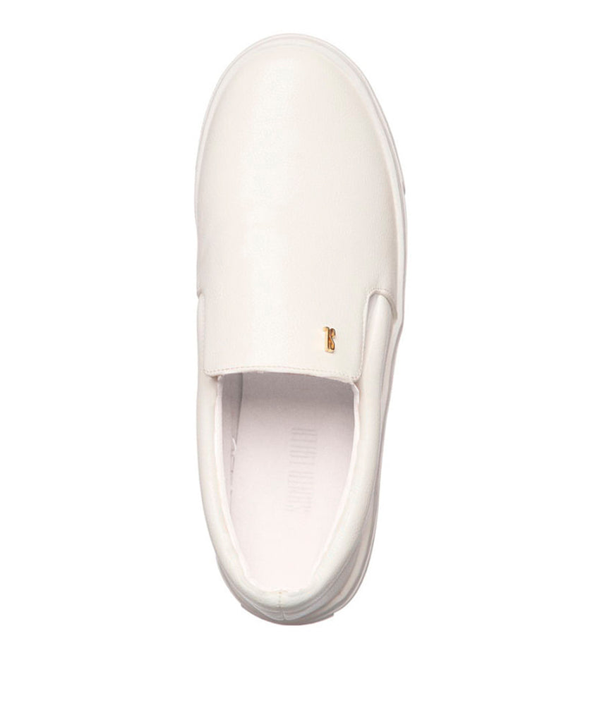 Slip On Santa Lolla Branco Sola Baixa