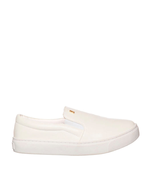 Slip On Santa Lolla Branco Sola Baixa