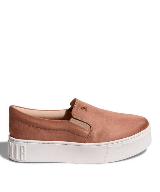 Slip On Santa Lolla Nude Sola Alta