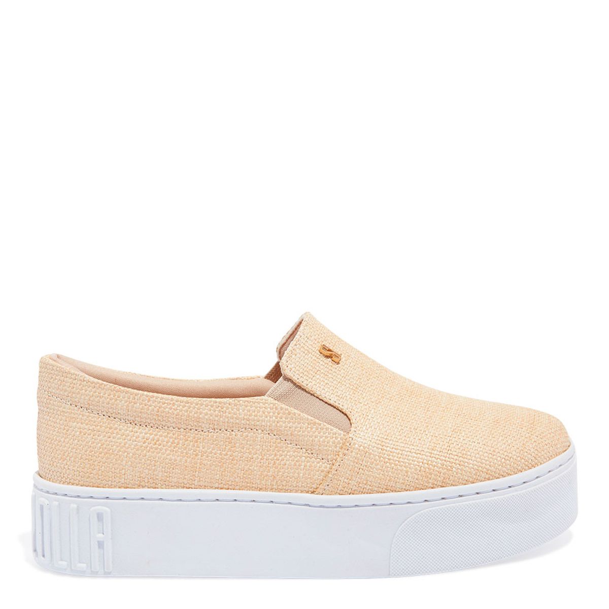 Slip On Santa Lolla Palha Sola Alta
