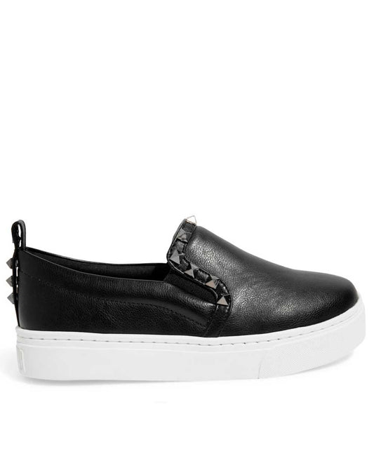 Slip On Santa Lolla Preto Spikes