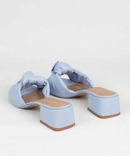 Tamanco Lia Line Azul Nó Salto Grosso - 2051.70368.1203.0039