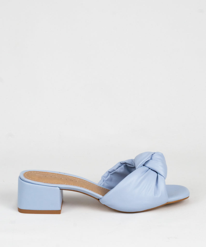 Tamanco Lia Line Azul Nó Salto Grosso - 2051.70368.1203.0039