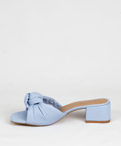 Tamanco Lia Line Azul Nó Salto Grosso - 2051.70368.1203.0039