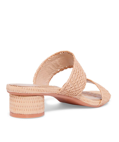 Tamanco Santa Lolla Palha Salto Baixo