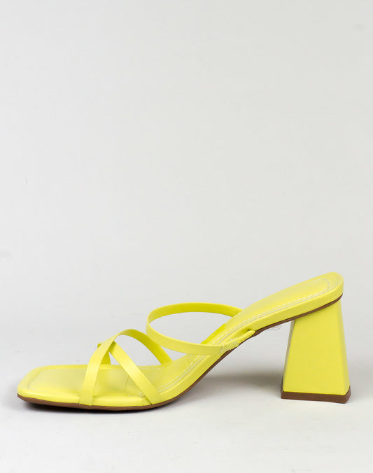 Tamanco Santa Lolla Salto Grosso Lemon Tiras