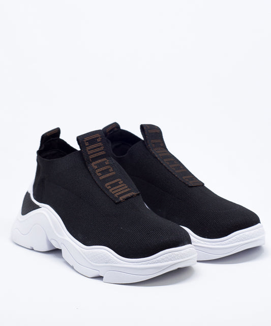 Tênis Colcci Preto Tecido Knit - 8040100548