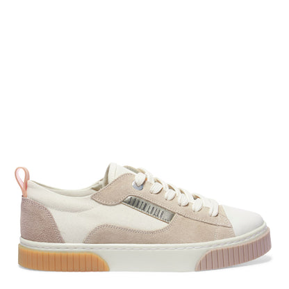 Tênis Santa Lolla Bege Couro Flat