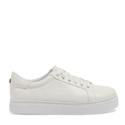 Tênis Santa Lolla Branco Liso Casual Cadarço