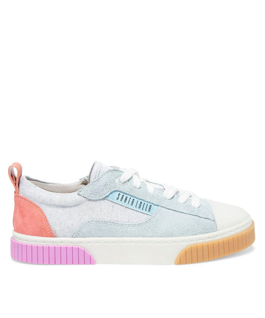 Tênis Santa Lolla Camurça Cores Sola Baixa