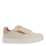 Tênis Santa Lolla Off White Detalhes Rosa