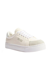 Tênis Santa Lolla Off White Recortes Camurça