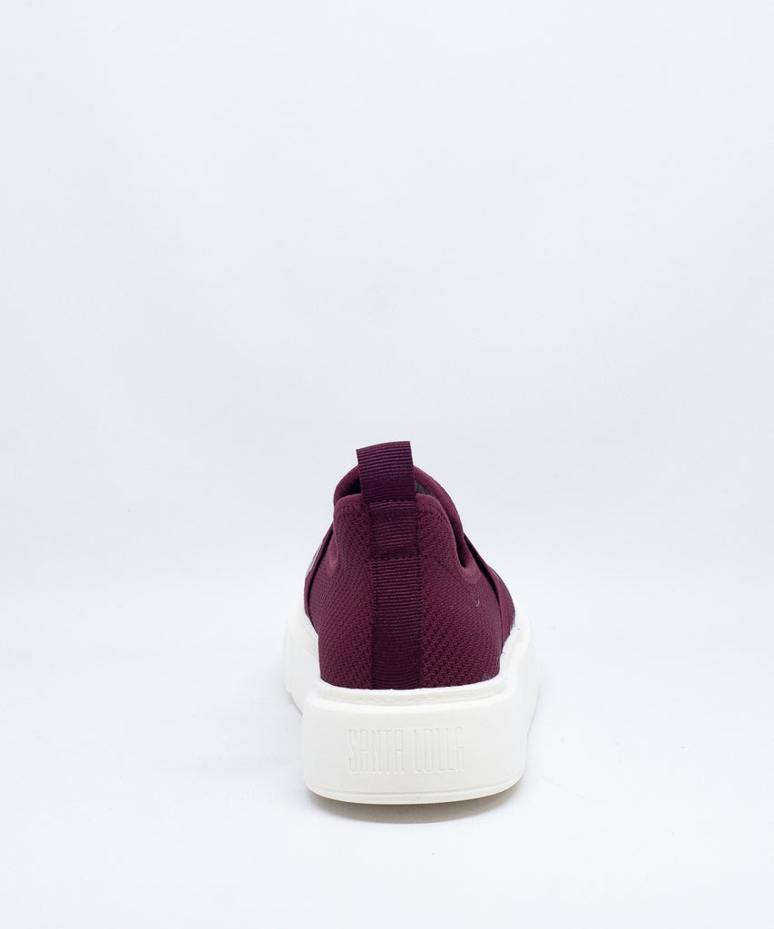Tênis Santa Lolla Vinho Tecido Knit - 042F.2AC0.01FC.0164