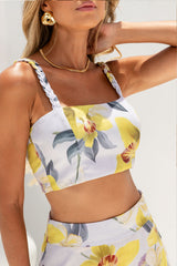 Top Cropped Estampado Frysaide