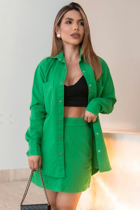 Top Cropped Preto Linho Decote Frysaide