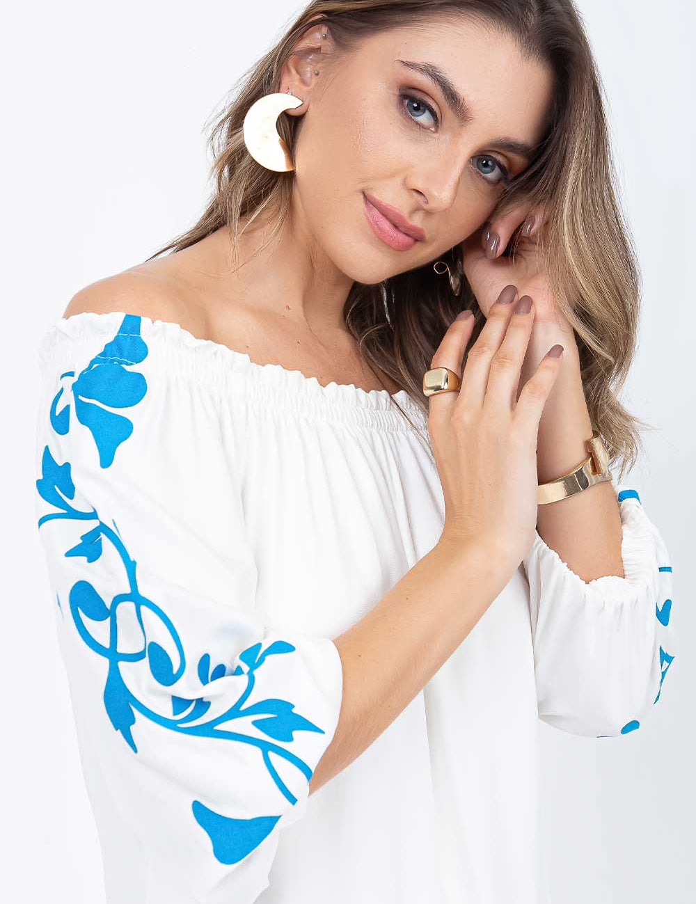 Vestido Curto Pach Off White Frysaide