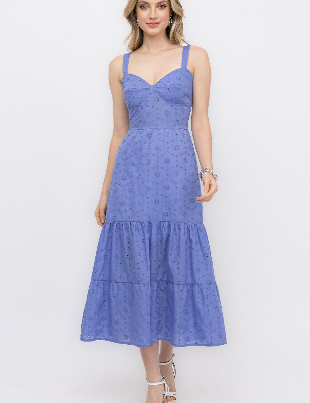Vestido Laisie Decote Meia Taça Frysaide