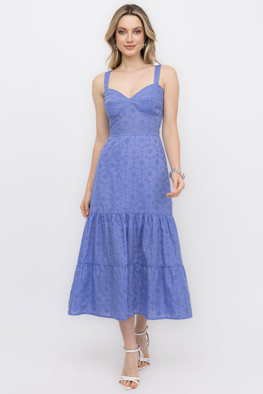 Vestido Laisie Decote Meia Taça Frysaide